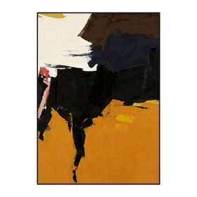 Abstract Black And White Color Modern American Painting Decorative Painting The Living Room Entrance Hallway Sharply Nordic Mini No Frame (size: 50x70cm)